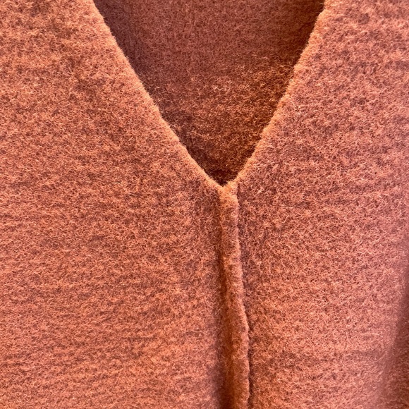 Wilfred Free Rust V-Neck Sweater - Picture 8 of 8